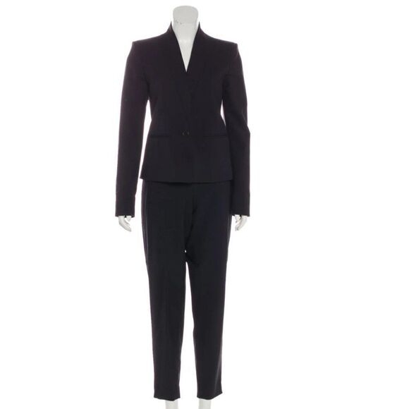MAJE Navy Blue Pantsuit Size: MUS8, FR40